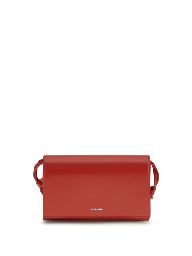 crossbody wallet tangle red by Selfnex