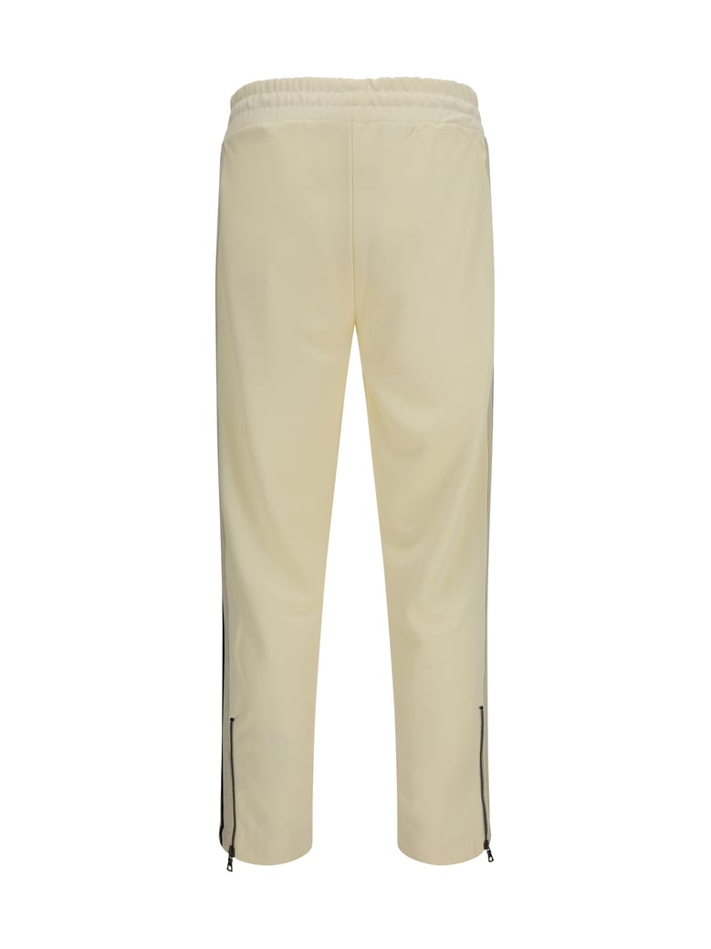 track pants classic logo ivory/black by Selfnex