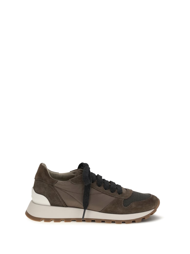 sneakers active brown calf leather by Selfnex