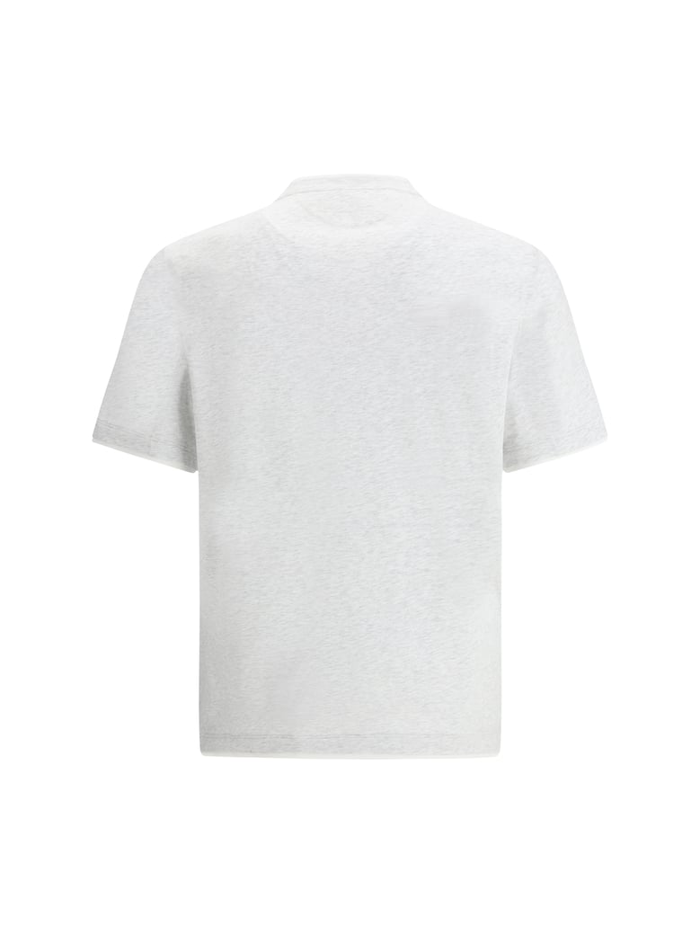 cotton t-shirt pearl/optical white by Selfnex