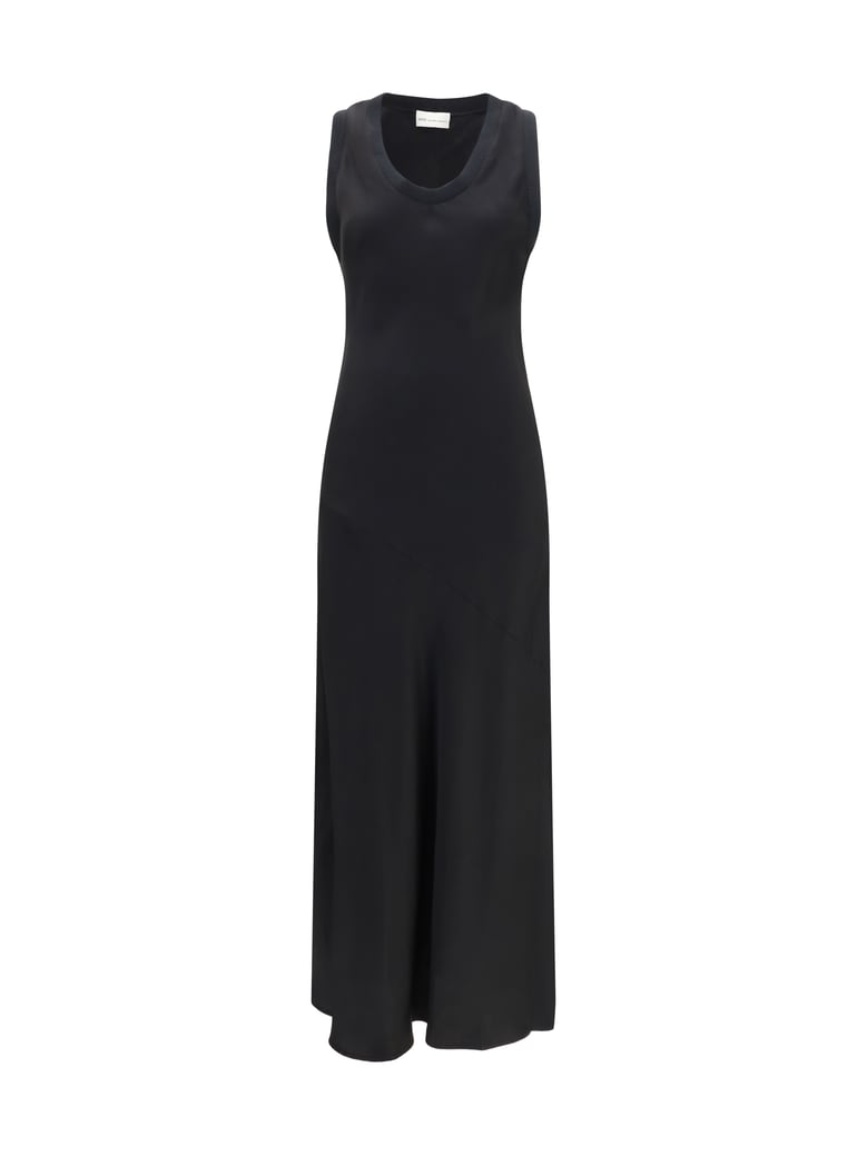 dress fluid satin black by Selfnex