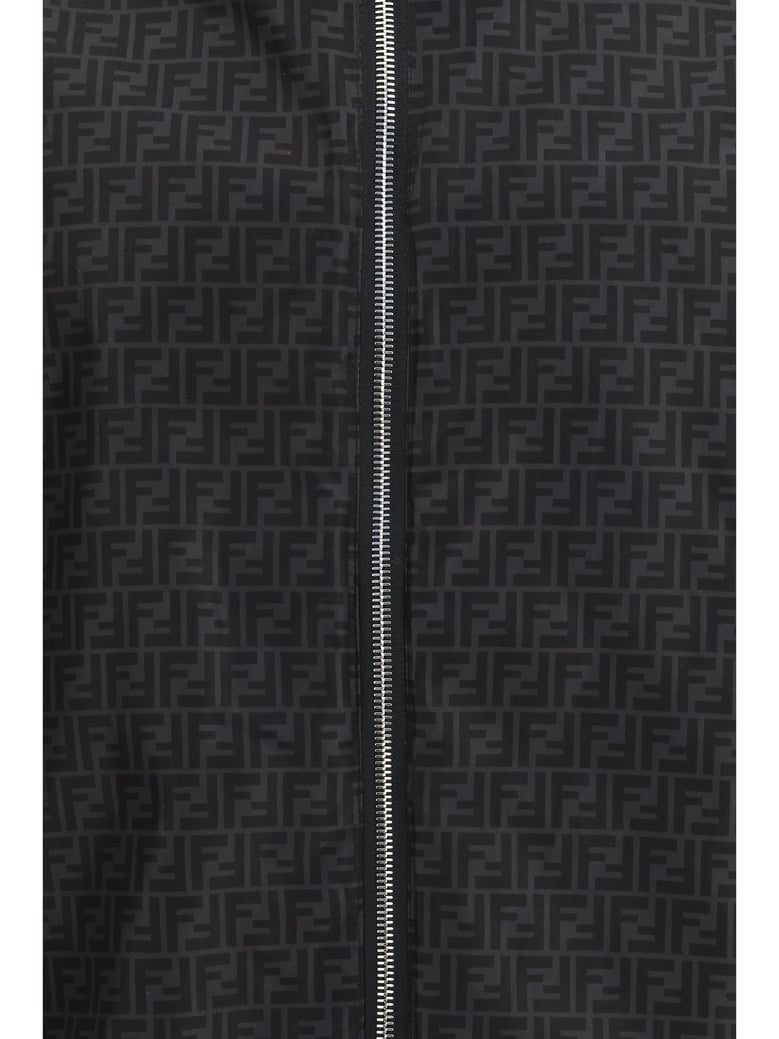 windbreaker ff jacquard reversible black by Selfnex
