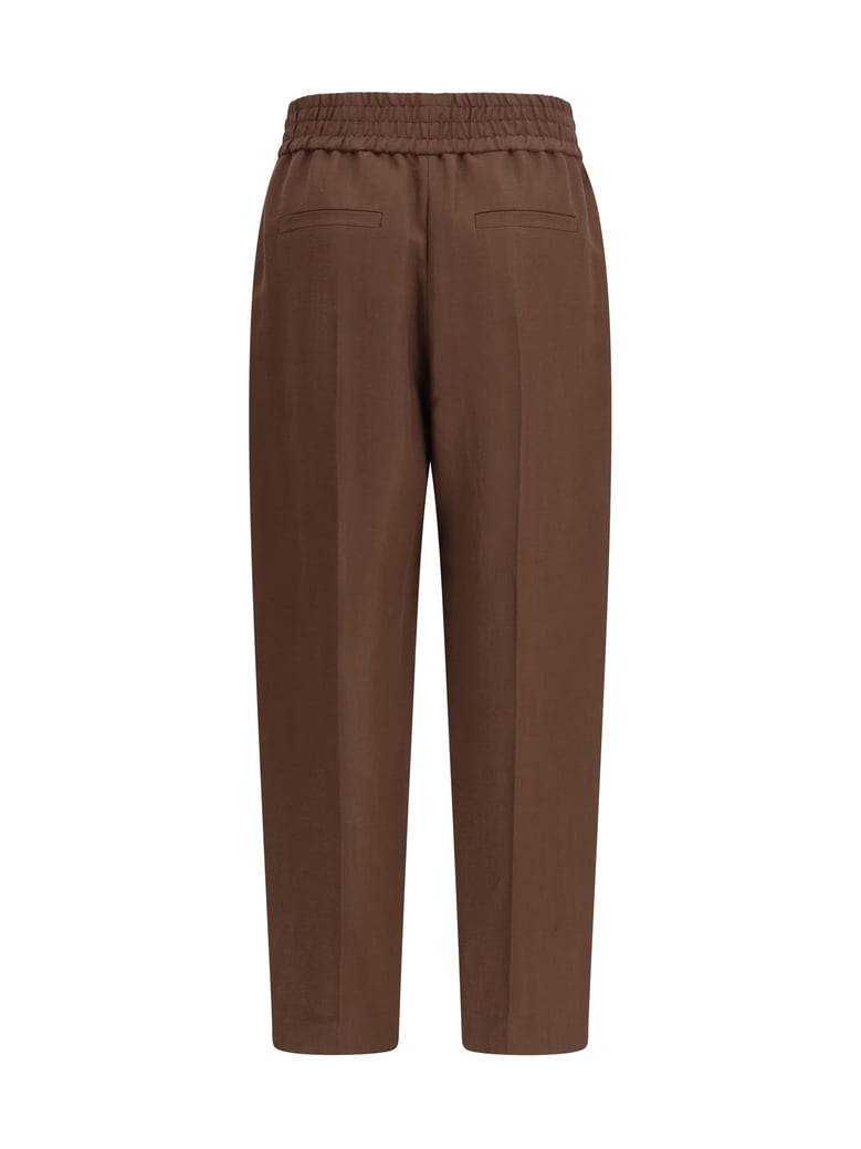 cotton pants cocoa by Selfnex