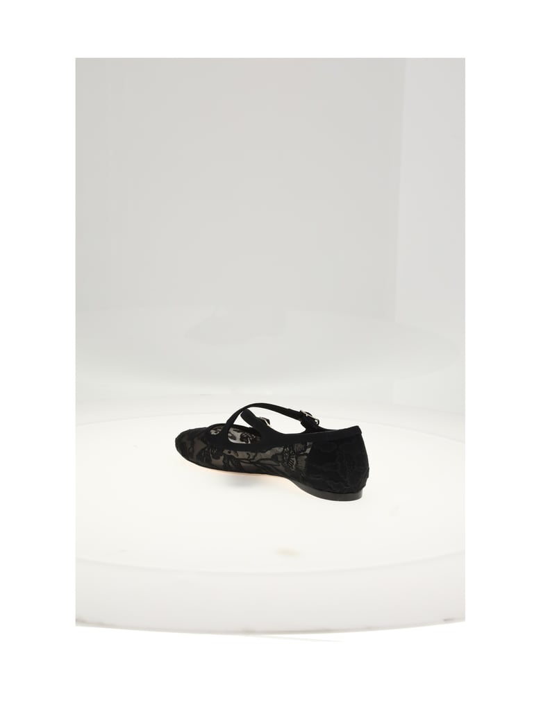 ballerina in black with 0.5cm heel by Selfnex