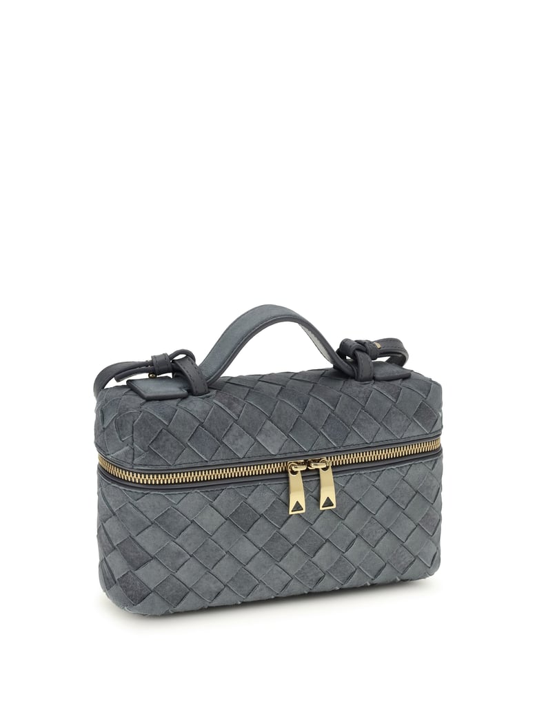 shoulder bag bang bang vanity case denim suede by Selfnex
