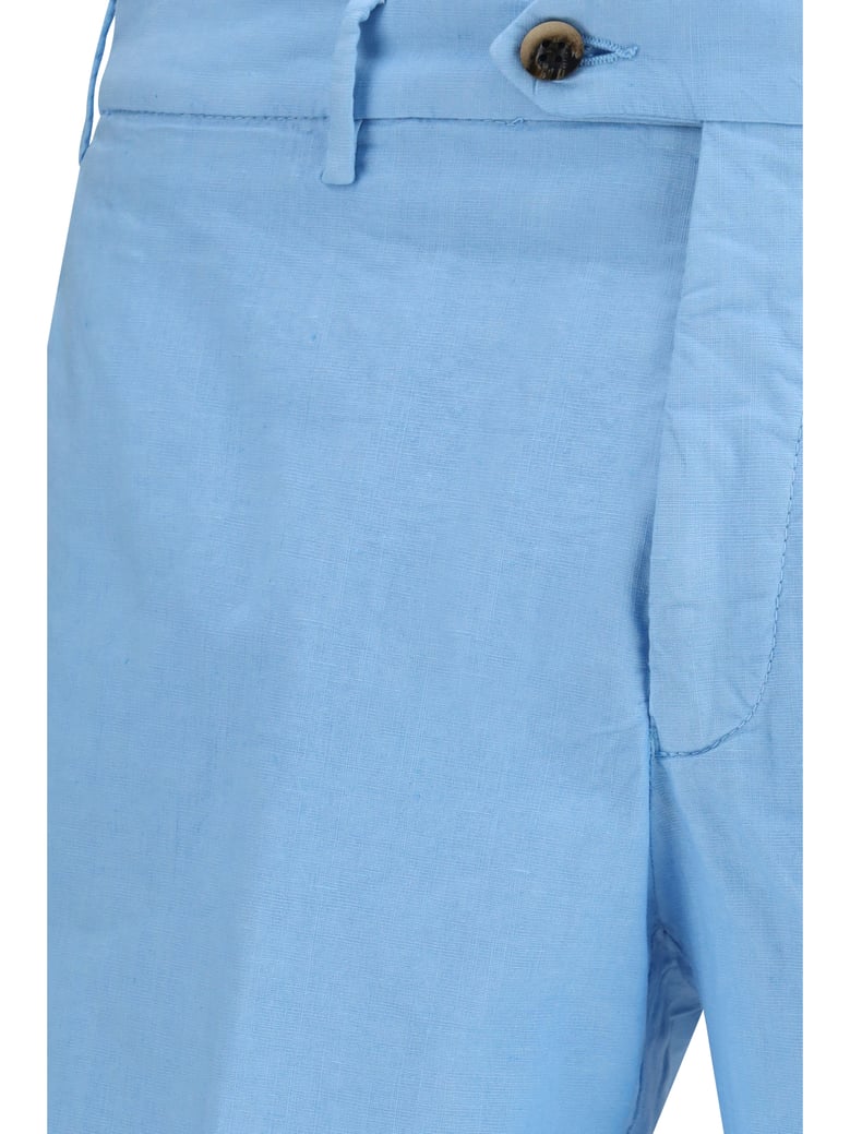 shorts with extended flap, light blue by Selfnex