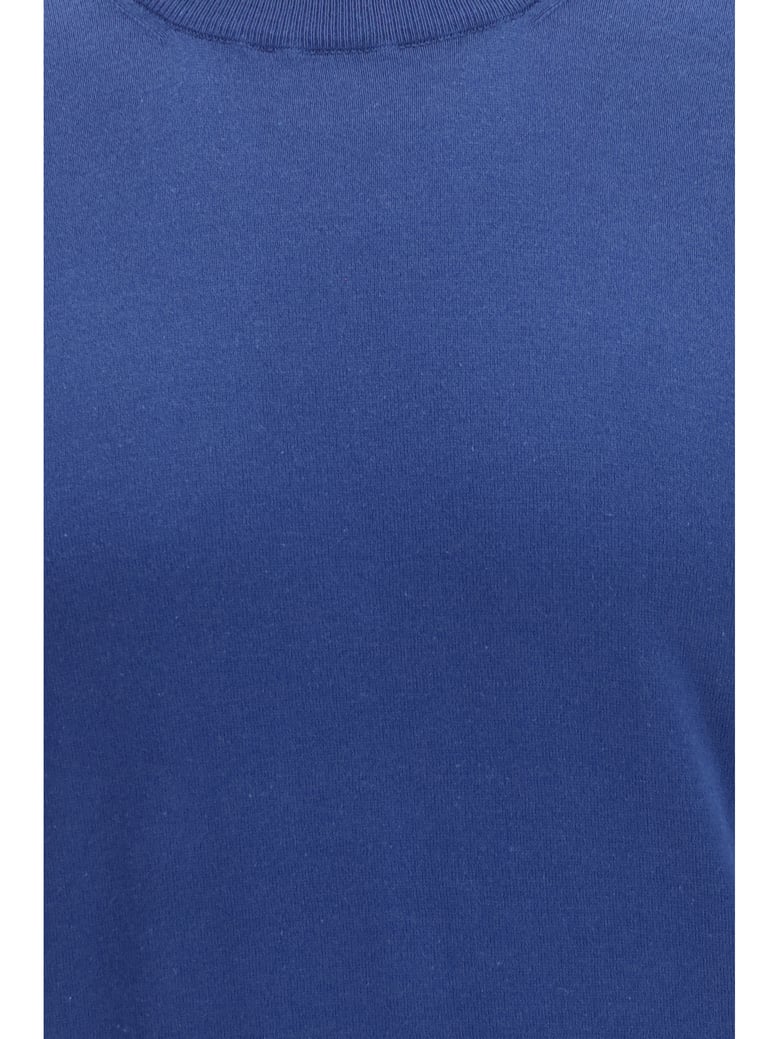 cotton t-shirt blue/light grey by Selfnex