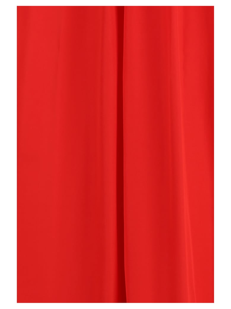 dress belted pleated red by Selfnex