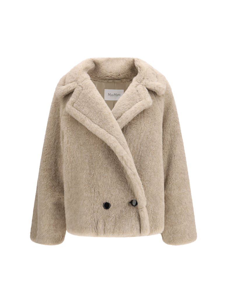 coat cambusa alpaca sand by Selfnex