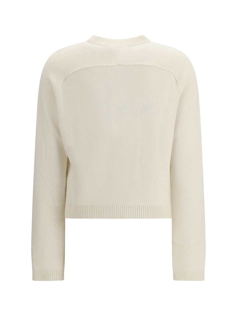 cardigan wool and cashmere white/mix by Selfnex