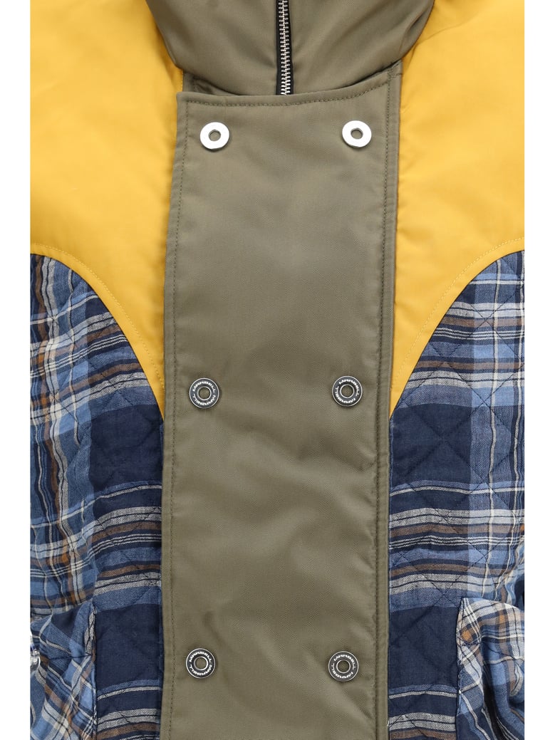 vest kate quilted padded ocean smoothie by Selfnex