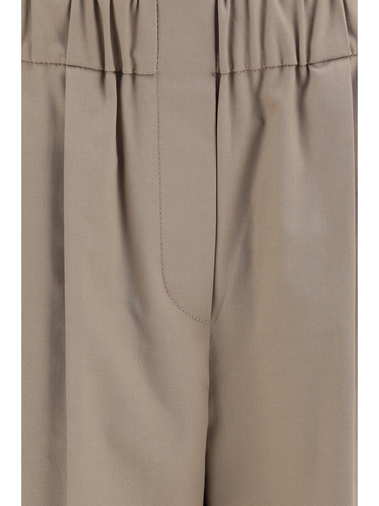 cotton trousers bleeker beige by Selfnex