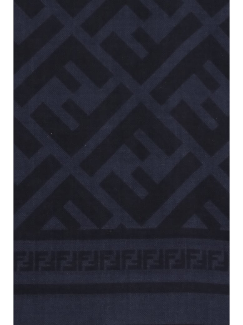 scarf ff wool-silk abisso by Selfnex