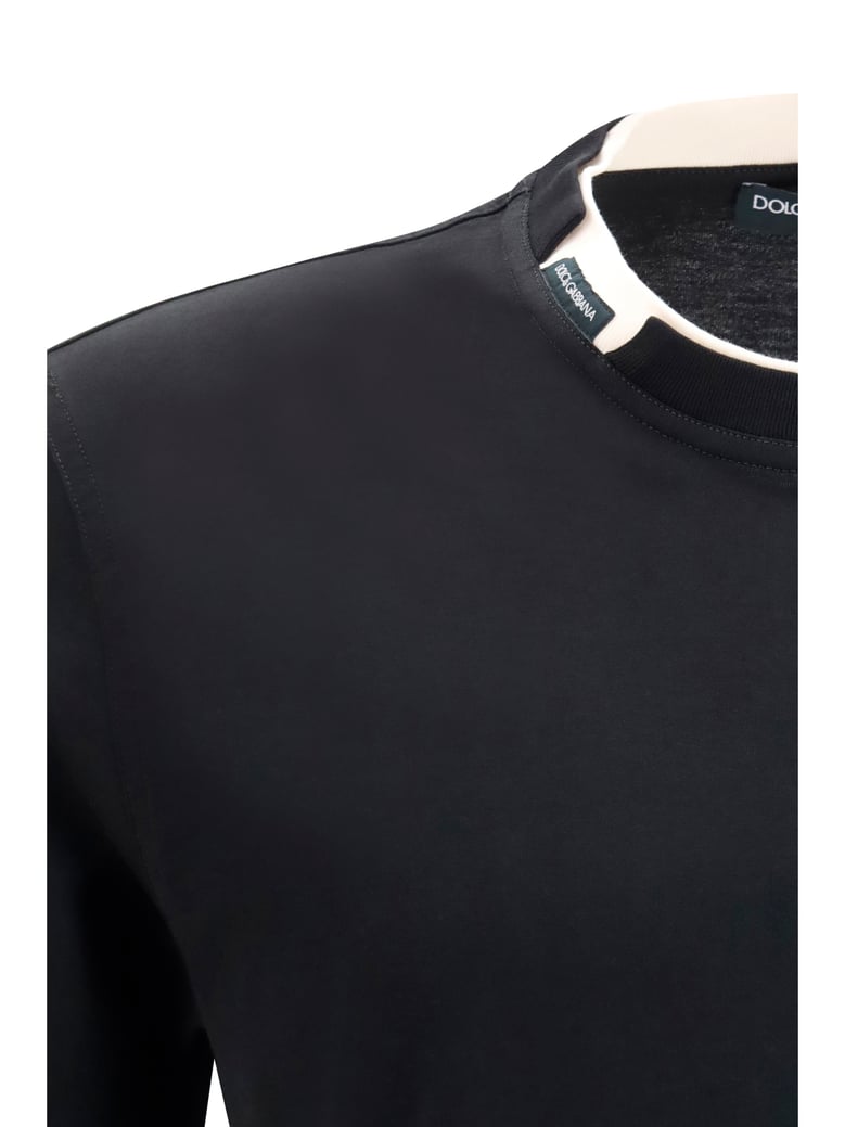 t-shirt cotton jersey black by Selfnex