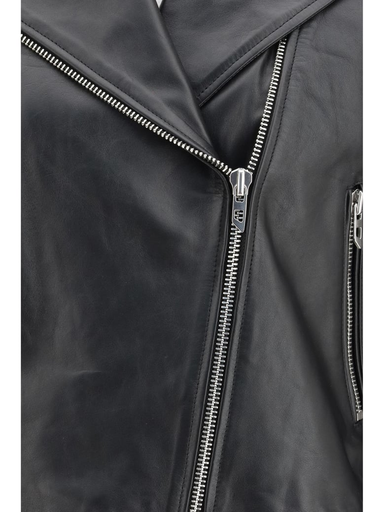 jacket l-unatic black leather by Selfnex