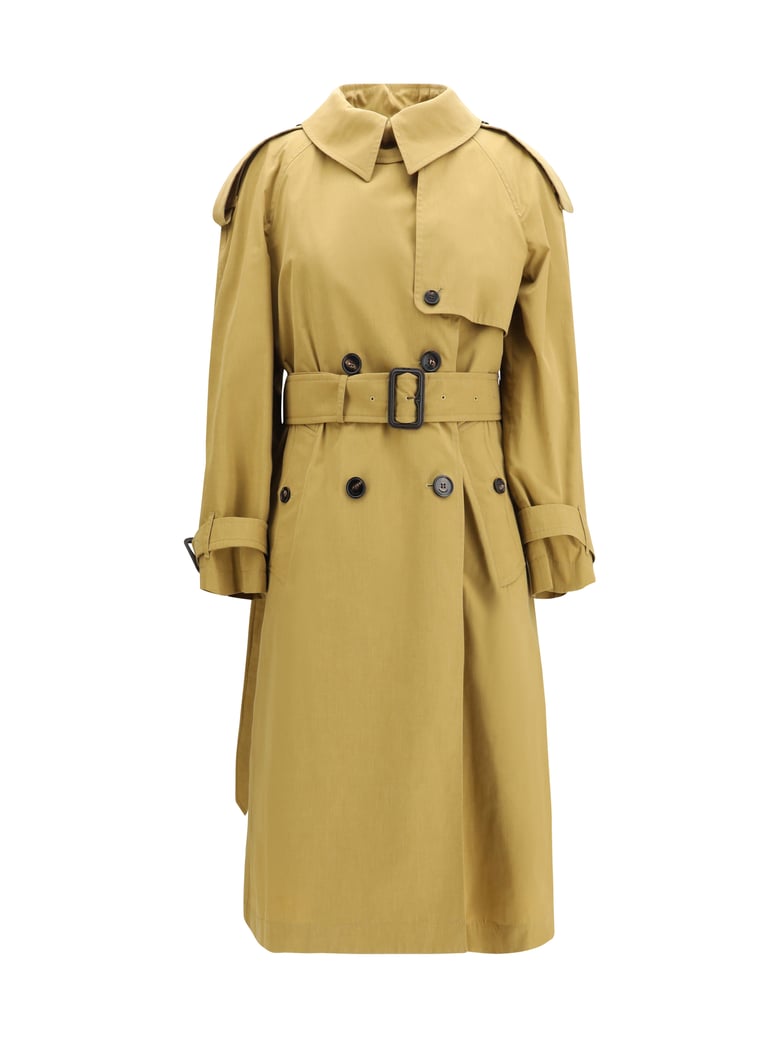 trench coat fitzrovia lignum brown by Selfnex