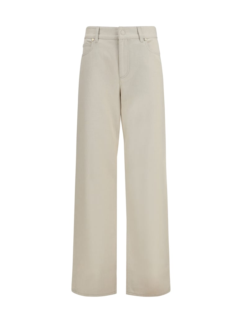 jeans ff reverse beige by Selfnex