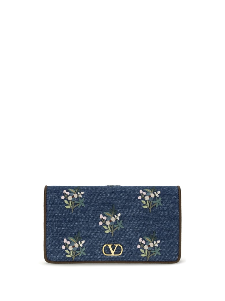shoulder bag mini vlogo signature denim by Selfnex