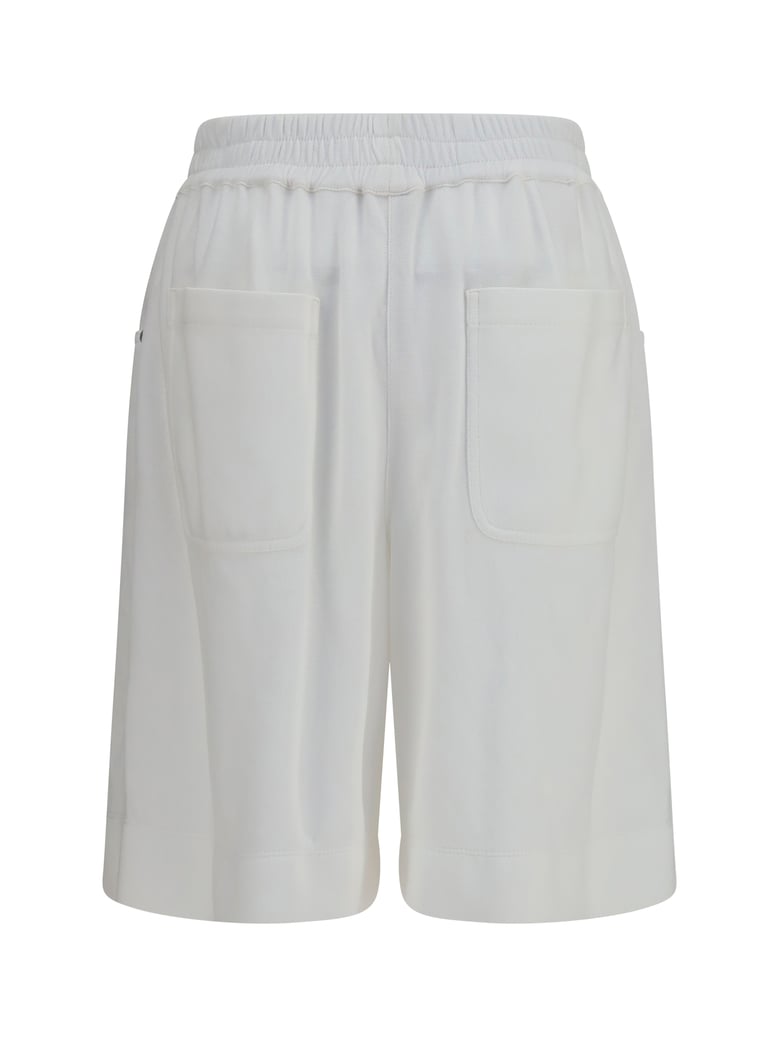 shorts cotton piqué off white by Selfnex