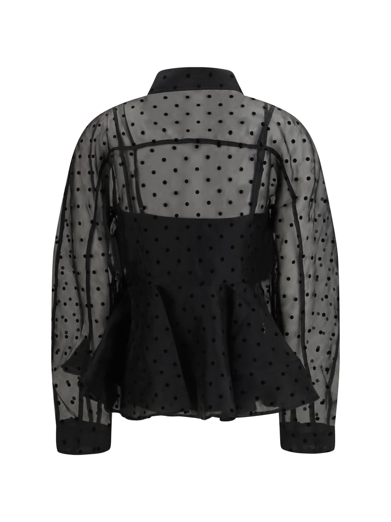 shirt organza black by Selfnex