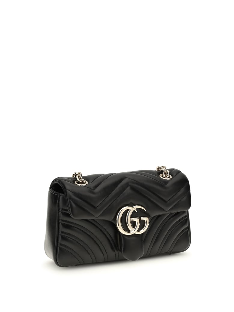 shoulder bag gg marmont black leather by Selfnex