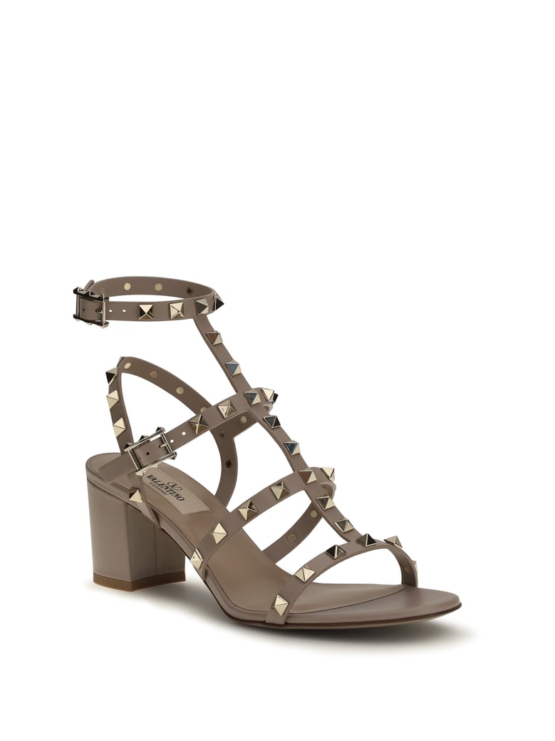 sandals rockstud calfskin by Selfnex