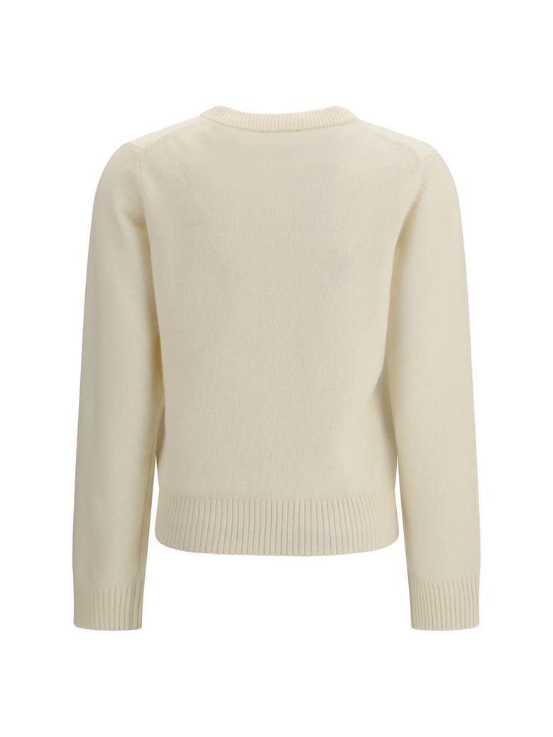 crewneck sweatshirt egret by Selfnex