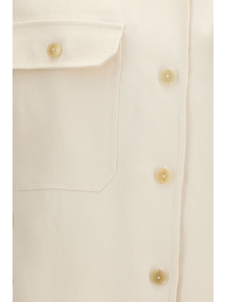 overshirt luisa linen cream by Selfnex