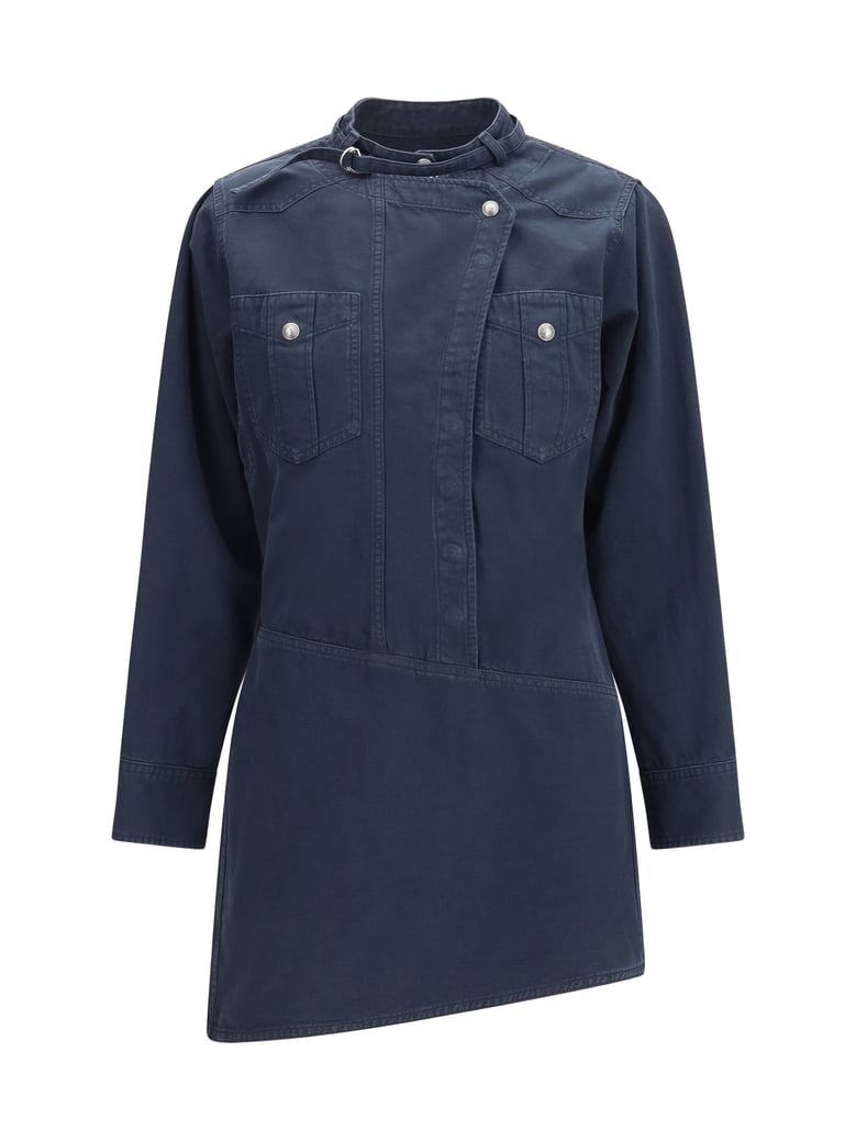 shirt dress nouria black by Selfnex