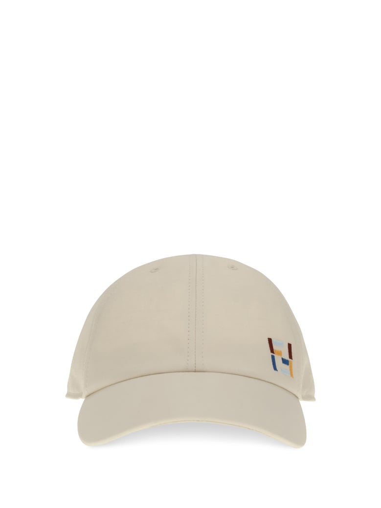 baseball cap white cotton by Selfnex