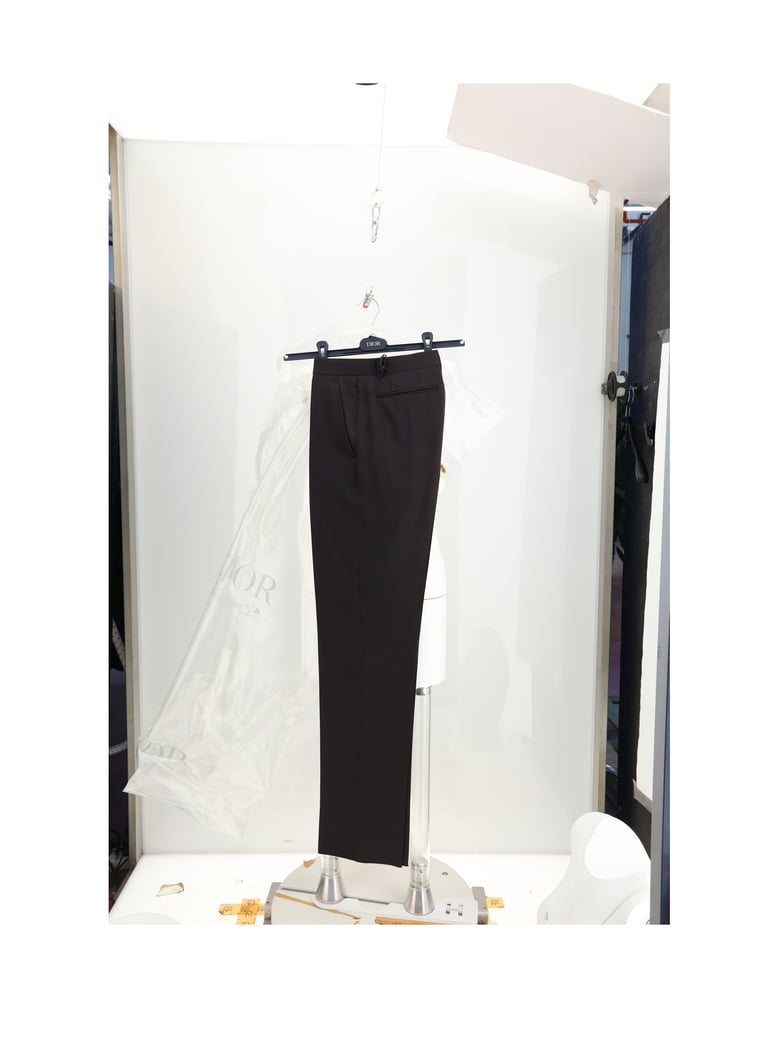 trousers wool brown by Selfnex