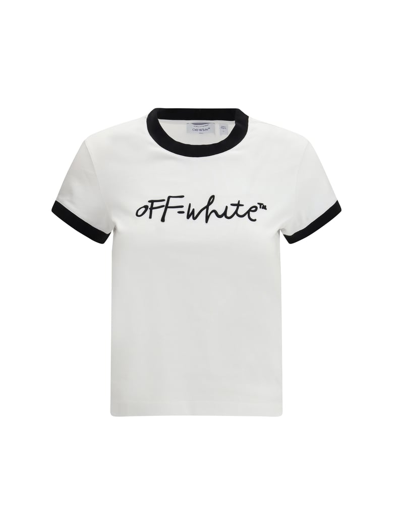 t-shirt script white/black by Selfnex