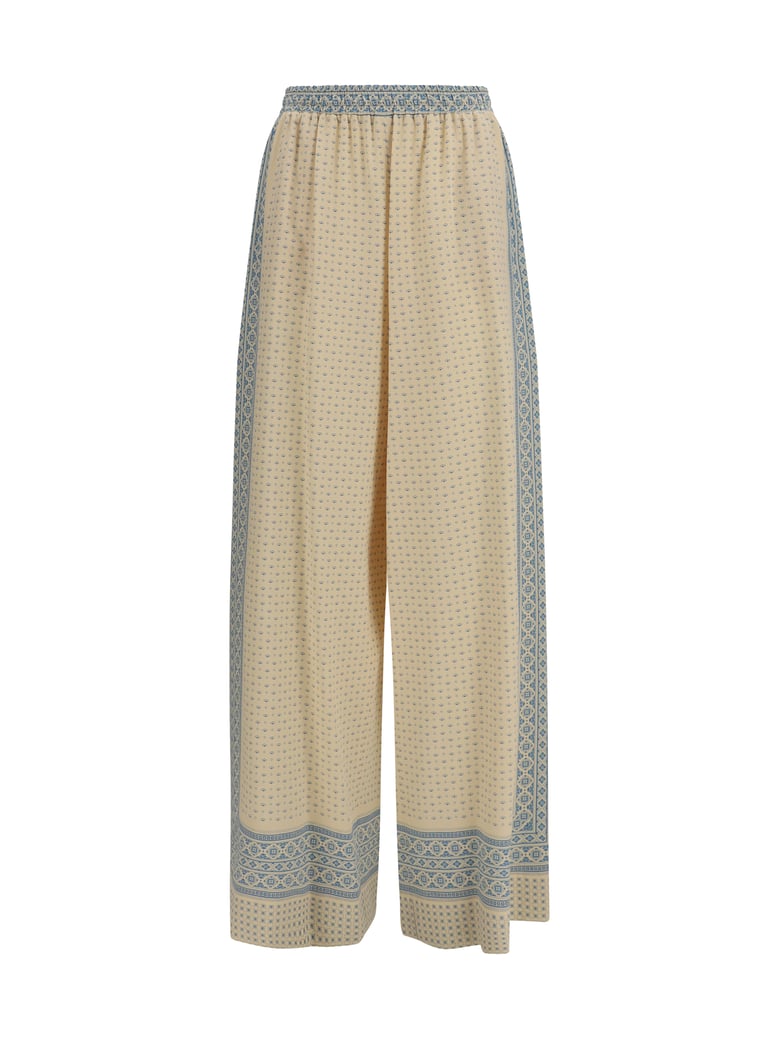 pants printed silk by Selfnex