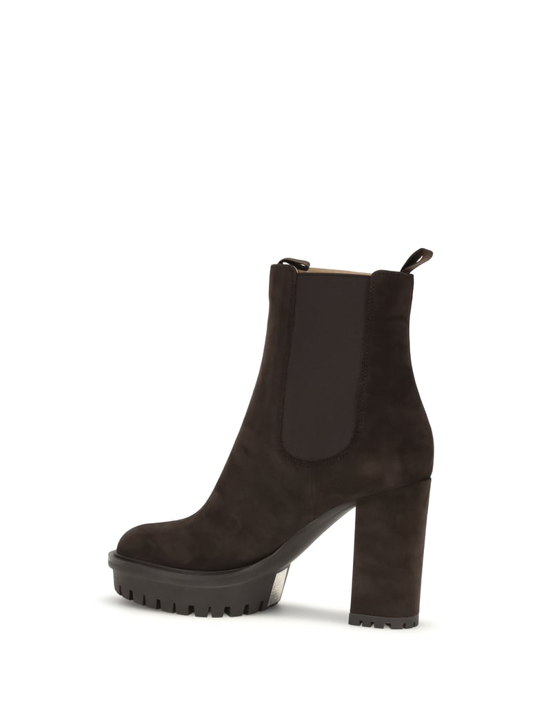 ankle boots barry suede mocha by Selfnex