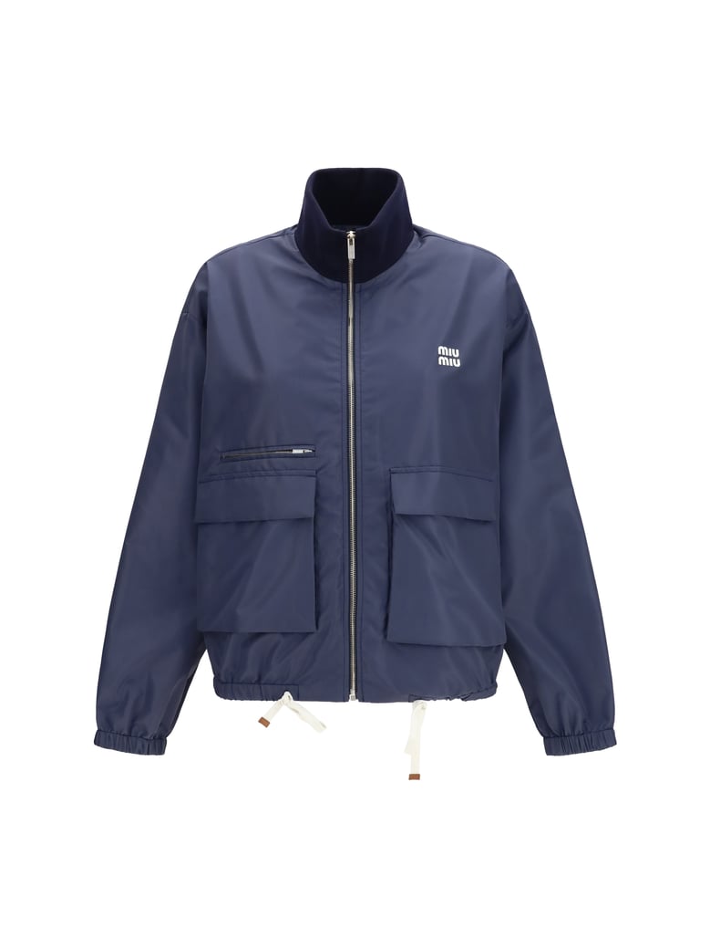 jacket technical canvas blue by Selfnex