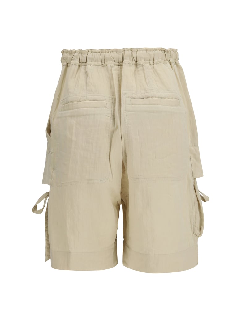 shorts viscose cotton ecru by Selfnex
