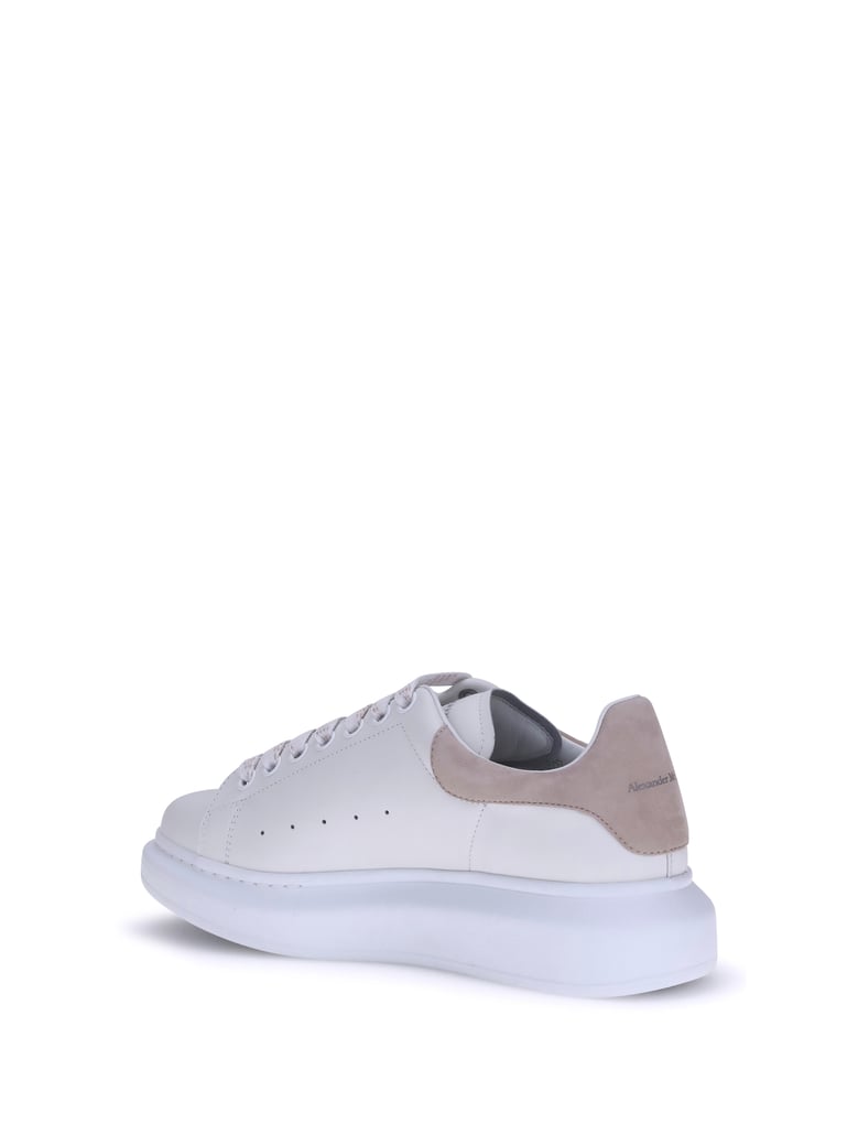 leather sneakers white/patchouli by Selfnex