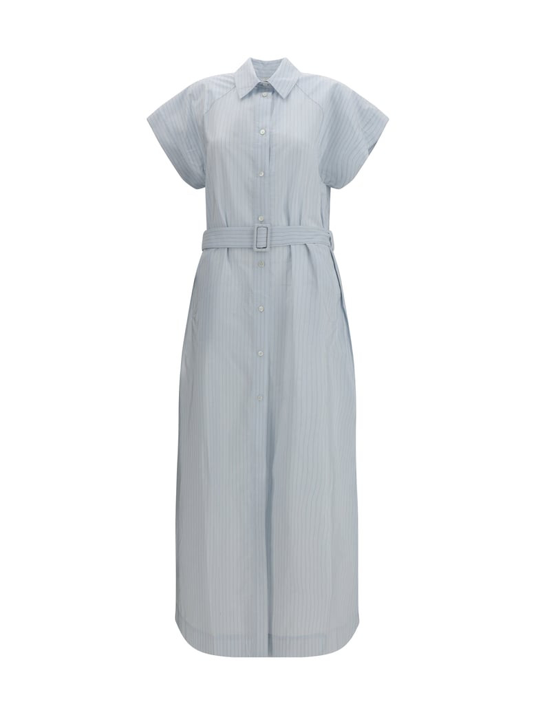 dress poplin chemisier light blue by Selfnex