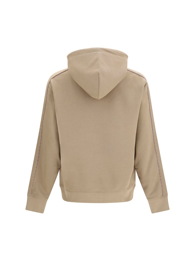 hoodie check print finch brown by Selfnex