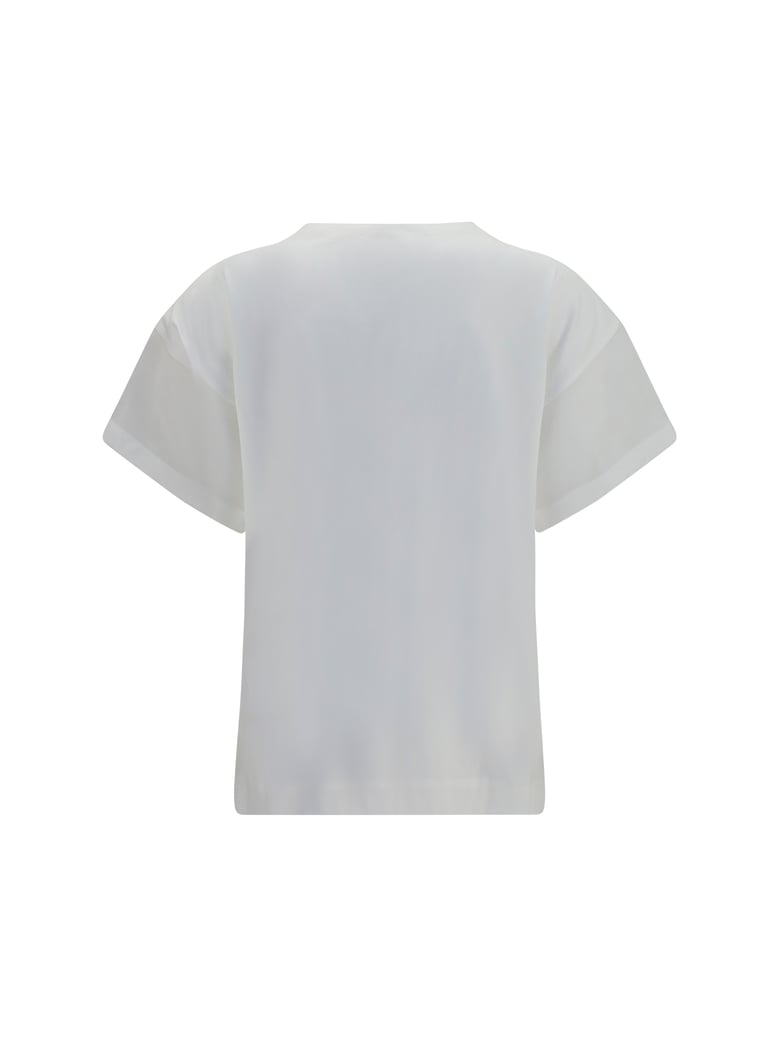 cotton t-shirt white by Selfnex