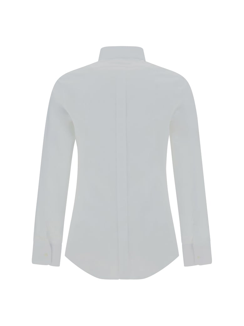 cotton shirt optical white by Selfnex