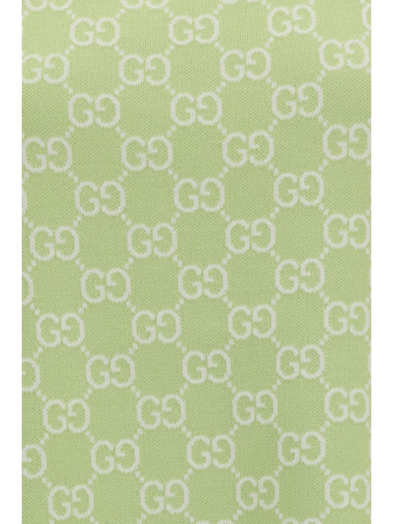 dress gg jacquard mini frosted mint/white by Selfnex