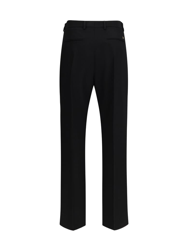 trousers virgin wool black by Selfnex