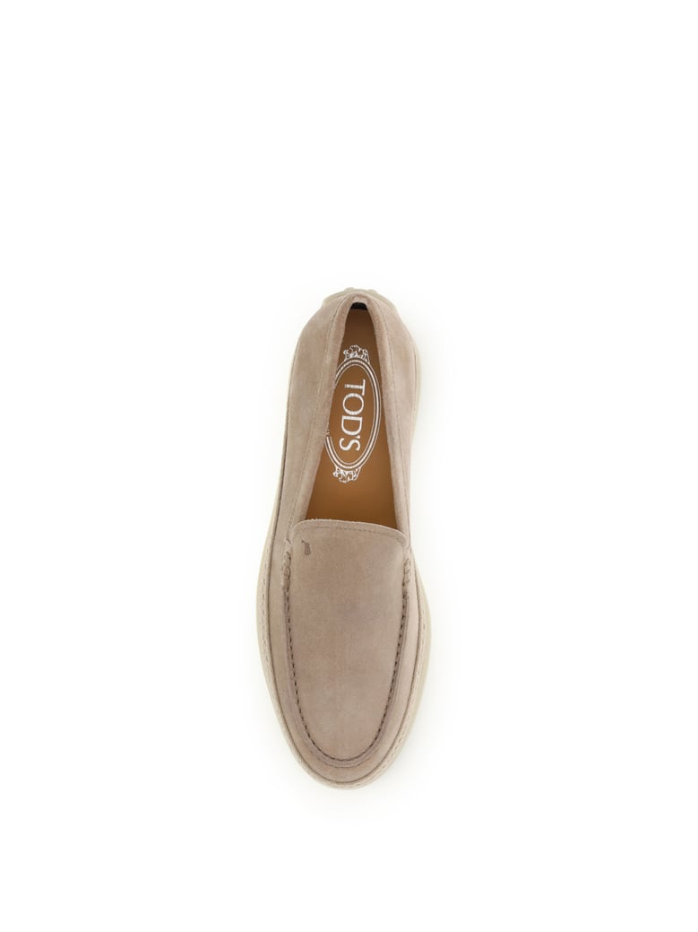 loafers suede beige by Selfnex