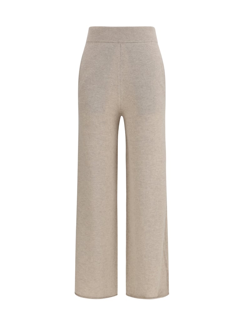 cashmere pants pure beige by Selfnex