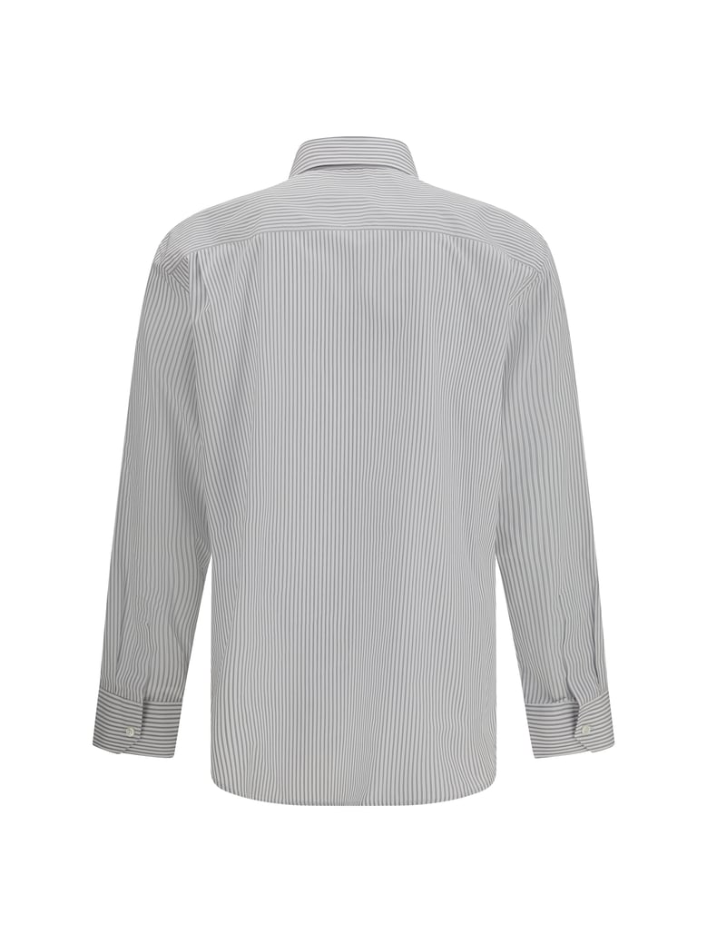 striped shirt beige by Selfnex