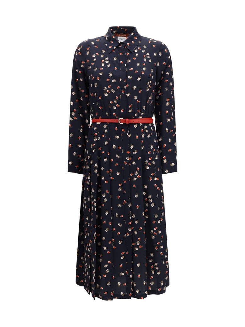dress stelmo blue silk by Selfnex
