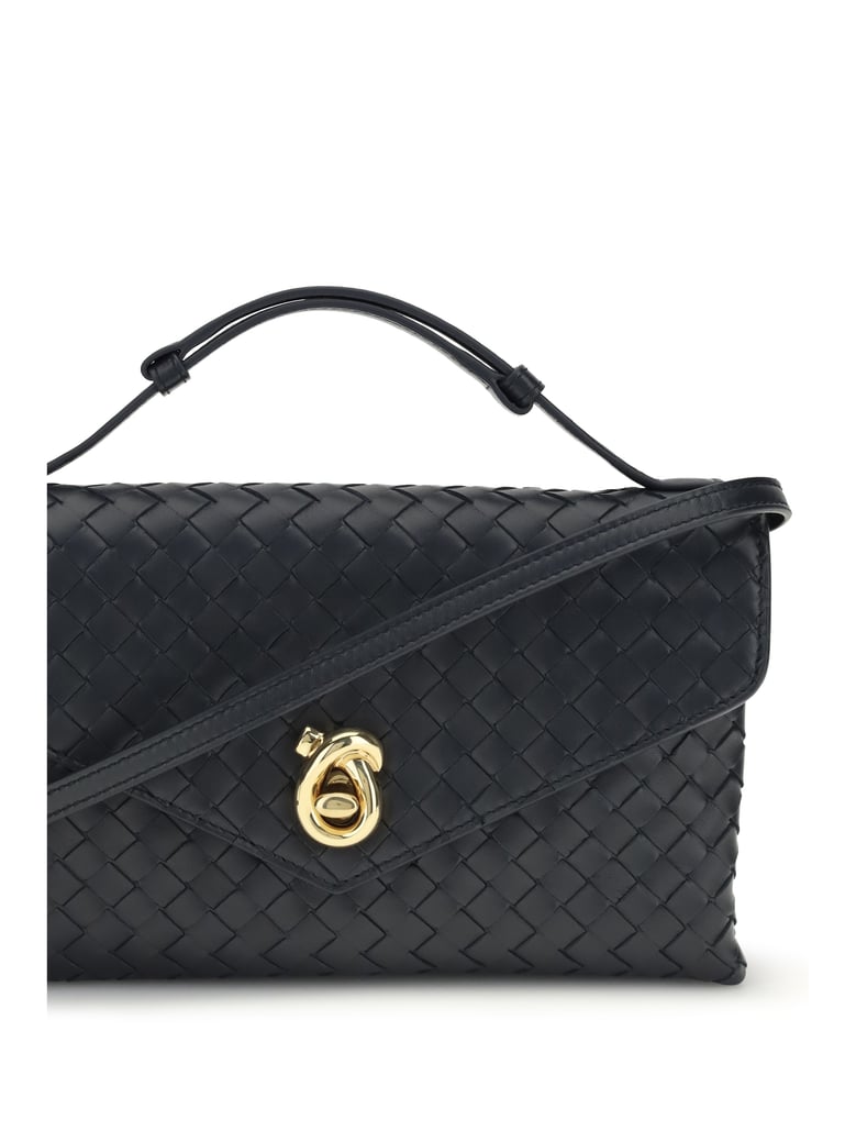 shoulder bag knot lock midnight-muse brass by Selfnex