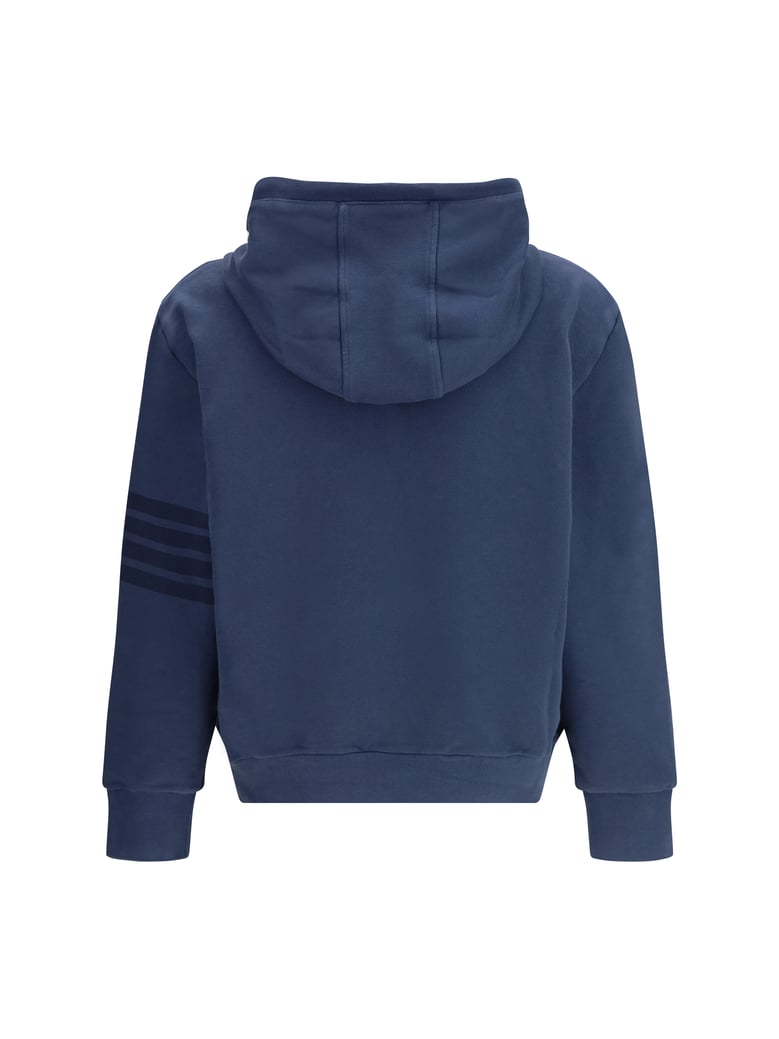 cotton hoodie navy by Selfnex