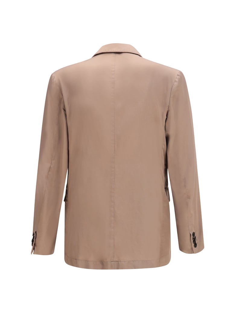 double-breasted blazer old rose by Selfnex